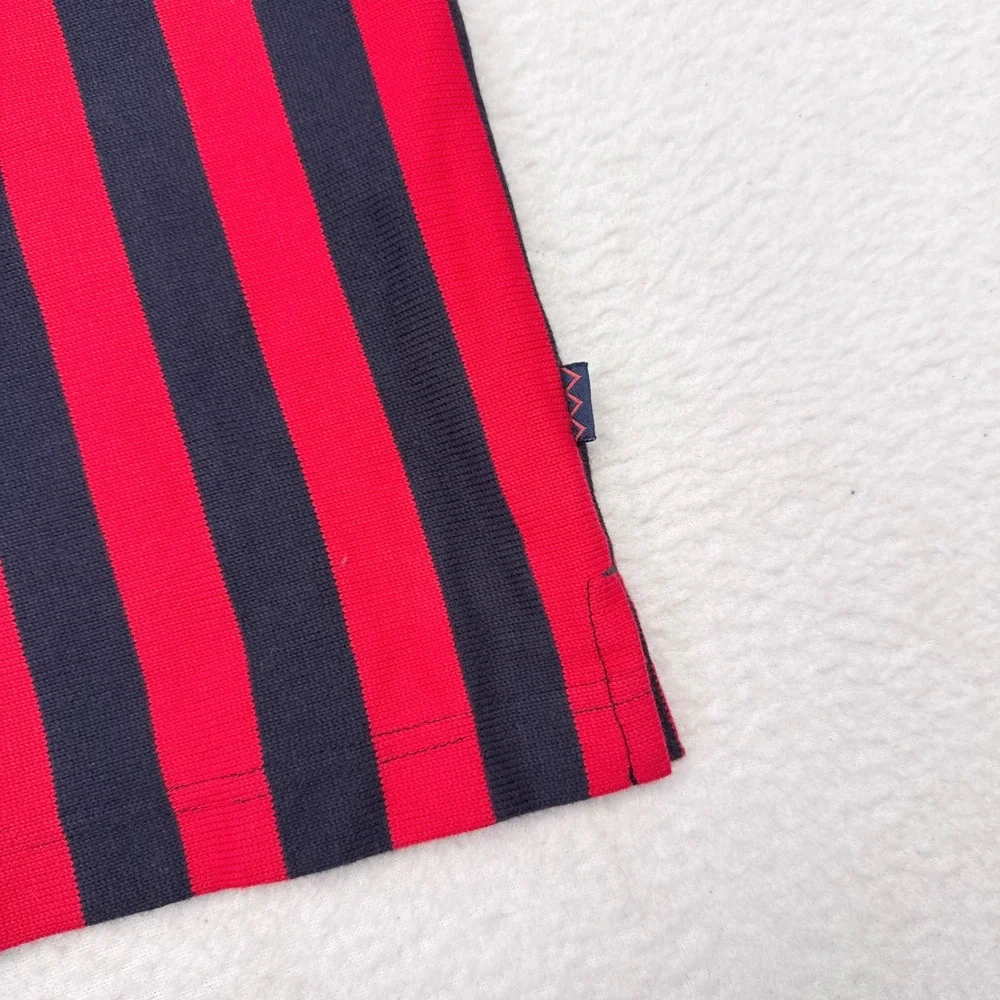 Rowing Blazers Rugby Shirt Mens Size XS Red Blue Striped Academia Varsity NEW - Picture 4 of 11